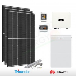 KIT FOTOVOLTAICO 6.5 KW TRINA SOLAR – HUAWEI CON ACCUMULO 10 KWH (COMPLETO)