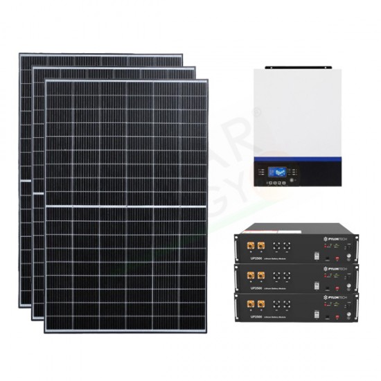 KIT FOTOVOLTAICO OFF-GRID 3.8 KW 24V CON BATTERIE LITIO 8.52 KWH KIT FOTOVOLTAICO OFF-GRID 3.8 KW 24V CON BATTERIE LITIO 8.52 KWH