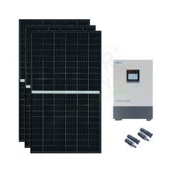 KIT FOTOVOLTAICO OFF-GRID 400 W 12V CON BATTERIA AGM 200 AH