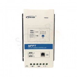 EP SOLAR TRIRON 1206N-BU – REGOLATORE DI CARICA MPPT 10A 12/24V CON DISPLAY DB1 E INTERFACCIA UCS