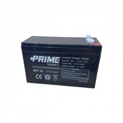 PRIME PCA 7-12 – BATTERIA SOLARE ERMETICA AGM PIOMBO-ACIDO 7 AH 12V UPS
