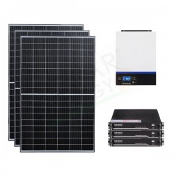 KIT FOTOVOLTAICO OFF-GRID 5.1 KW 48V CON BATTERIA LITIO 7.2 KWH