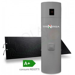 TRIENERGIA THERMO TRI-TE250-LS – KIT SOLARE TERMODINAMICO 250 LITRI (1 PANNELLO)