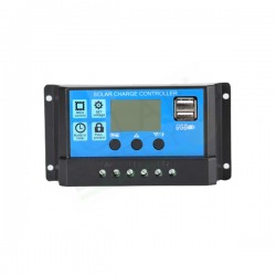 KIT SOLARE ILLUMINAZIONE 20W 12V PER ESTERNI 1 FARETTO LED - AUTONOMIA 3 ORE