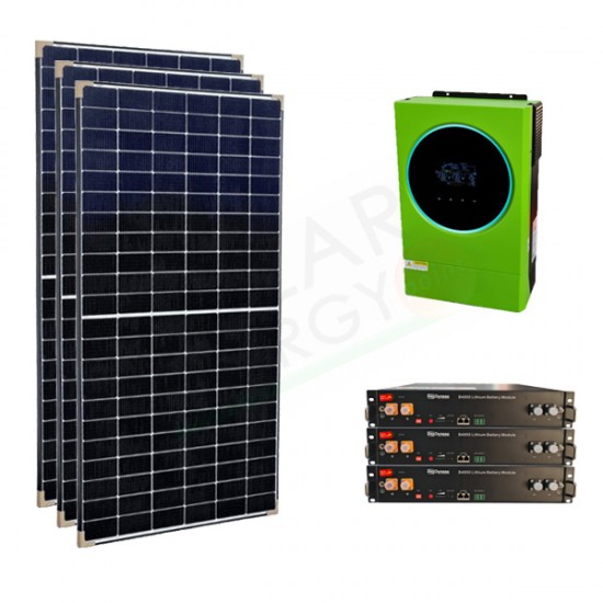 KIT FOTOVOLTAICO OFF-GRID 5 KW 48V CON BATTERIE LITIO 7.2 KWH KIT FOTOVOLTAICO OFF-GRID 5 KW 48V CON BATTERIE LITIO 7.2 KWH