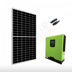 KIT FOTOVOLTAICO OFF-GRID 400 W 12V CON BATTERIE AGM 400 AH