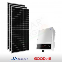 KIT FOTOVOLTAICO 3 kW JA SOLAR – GOODWE