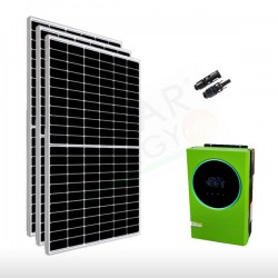 KIT FOTOVOLTAICO OFF-GRID 5.0 KW 48V CON BATTERIE LITIO 2.4 KWH