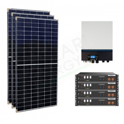 KIT FOTOVOLTAICO OFF-GRID 10 KW 48V CON BATTERIA LITIO 9.6 KWH KIT FOTOVOLTAICO OFF-GRID 10 KW 48V CON BATTERIA LITIO 9.6 KWH