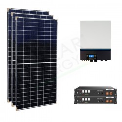 KIT FOTOVOLTAICO OFF-GRID 10 KW 48V CON BATTERIA LITIO 4.8 KWH KIT FOTOVOLTAICO OFF-GRID 10 KW 48V CON BATTERIA LITIO 4.8 KWH
