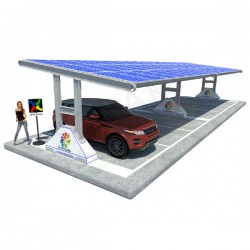 WELL-COMM CASSANDRA – PENSILINA FOTOVOLTAICA ZAVORRATA AUTO 