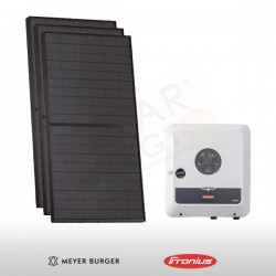 KIT FOTOVOLTAICO 6 KW MEYER BURGER – FRONIUS (EUROPEO) PREDISPOSTO PER ACCUMULO