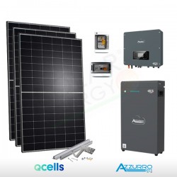 KIT FOTOVOLTAICO 3.2 KW QCELLS – ZCS CON ACCUMULO 5 KWH (COMPLETO)