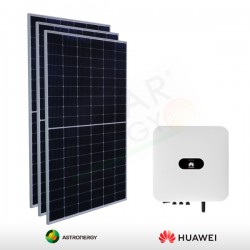 KIT FOTOVOLTAICO 3.2 KW ASTRONERGY – HUAWEI PREDISPOSTO PER ACCUMULO