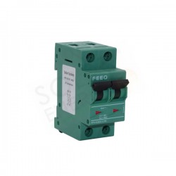 INTERRUTTORE AUTOMATICO MAGNETOTERMICO CC 800 VDC 10 A 2P