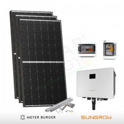 KIT FOTOVOLTAICO 3.2 KW MEYER BURGER – SUNGROW (COMPLETO)