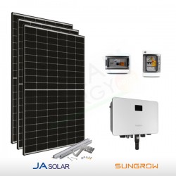 KIT FOTOVOLTAICO 2 KW JA SOLAR – SUNGROW (COMPLETO)