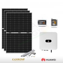 KIT FOTOVOLTAICO 2 KW LUXOR SOLAR – HUAWEI PREDISPOSTO PER ACCUMULO (COMPLETO)