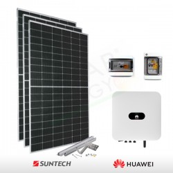 KIT FOTOVOLTAICO 2.1 KW SUNTECH POWER – HUAWEI PREDISPOSTO PER ACCUMULO (COMPLETO)