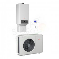 ELCO AEROTOP HYBRID MINI MONO 05.2 E COMBI 25.3 - SISTEMA IBRIDO POMPA DI CALORE E CALDAIA ACS 5 KW