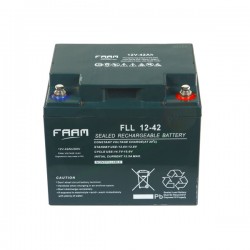 FAAM FLL12-42 – BATTERIA SOLARE ERMETICA AGM 42AH 12V