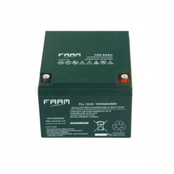 FAAM FLL12-24 – BATTERIA SOLARE ERMETICA AGM 24AH 12V