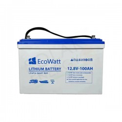 ULTIMATRON FRANCE ECO12-100 – BATTERIA SOLARE AL LITIO CON BMS 100AH 12V