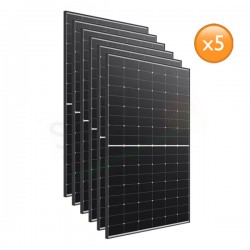 SET 5 MODULI FOTOVOLTAICI LONGI SOLAR HI-MO 6M EXPLORER LR5-54HTH-430M MONOCRISTALLINI 430 W – TOT. 2.15 KW