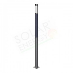WESTERN CO KIT LAMPIONE FOTOVOLTAICO ALL IN ONE GIOTTO ARM - MODULO FOTOVOLTAICO CIRCOLARE 240 W BATTERIA 42AH
