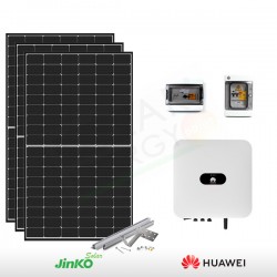 KIT FOTOVOLTAICO 6.2 KW JINKO – HUAWEI PREDISPOSTO PER ACCUMULO (COMPLETO)