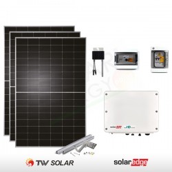 KIT FOTOVOLTAICO 5.4 KW TONGWEI SOLAR – SOLAREDGE (COMPLETO)